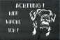 Preview: Schieferplatte Border Terrier