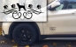 Preview: Autoaufkleber-Ornamentaufkleber Coonhound