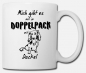 Preview: Tasse Dackel (Langhaar) "Doppelpack"