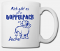 Preview: Tasse Dackel (Rauhaar) "Doppelpack"