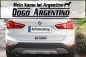 Preview: Aufkleber "Mein Name ist Dogo Argentino"