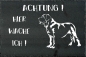 Preview: Schieferplatte Englischer Mastiff