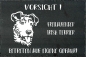 Preview: Schieferplatte Irish Terrier