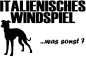 Preview: Aufkleber Windspiel