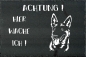 Preview: Schieferplatte Malinois