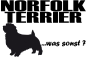 Preview: Aufkleber Norfolk Terrier