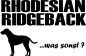Preview: Aufkleber Ridgeback