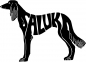 Preview: Aufkleber Saluki