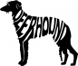 Preview: Aufkleber Scottish Deerhound