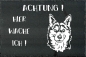 Preview: Schieferplatte Siberian Husky