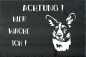 Preview: Schieferplatte Welsh Corgi