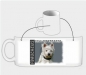 Preview: Fototasse West Highland Terrier Herrchen/Frauchen