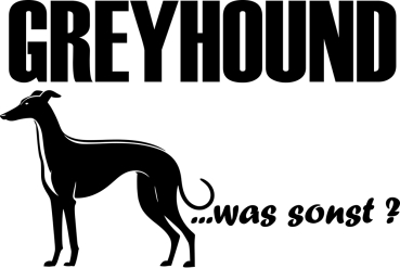 Aufkleber Greyhound