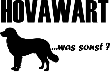 Aufkleber Hovawart