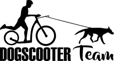 Aufkleber Dogscooter Team Hundesport-Aufkleber