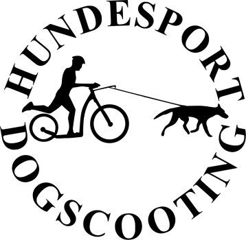 Aufkleber Dogscooting