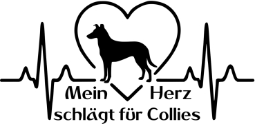 Aufkleber Collie