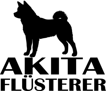 Aufkleber Akita