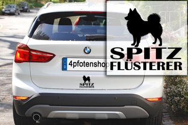 Preview: Aufkleber Spitz "Spitz-Flüsterer"