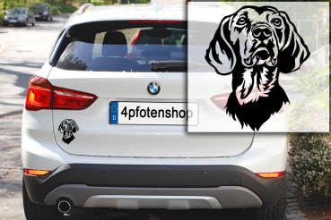Autoaufkleber "Schillerstövare" Kopf