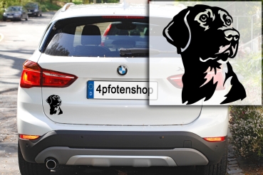 Autoaufkleber "Labrador" Kopf