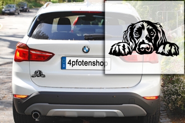 Autoaufkleber "Irish Setter" Kopf