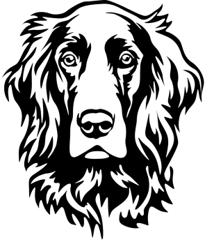 Aufkleber Irish Setter