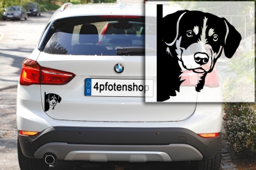 Preview: Autoaufkleber "Appenzeller" Kopf