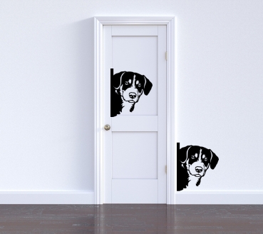 Preview: Autoaufkleber "Appenzeller" Kopf