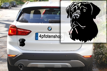 Autoaufkleber "Cane Corso" Kopf
