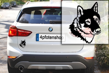 Preview: Autoaufkleber "Shikoku" Kopf