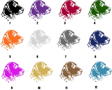 Autoaufkleber "Deutsch Kurzhaar" Kopf