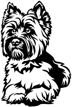 Aufkleber Cairn Terrier
