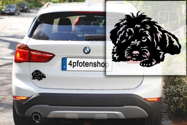 Preview: Autoaufkleber "Bolonka Zwetna" Kontur