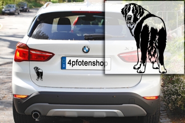 Autoaufkleber "Landseer" Kontur