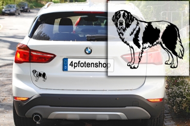 Autoaufkleber "Landseer" Kontur
