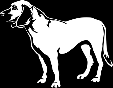Aufkleber Hannoverscher Schweißhund