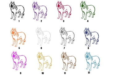 Autoaufkleber "Tervueren" Kontur