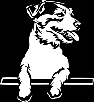Autoaufkleber "Jack Russell Terrier" Kontur