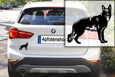 Autoaufkleber "Deutscher Schäferhund" Kontur