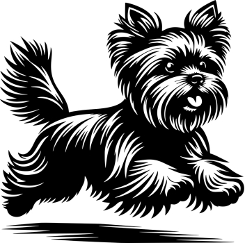 Autoaufkleber "Yorkshire Terrier" Kontur