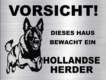 Hundeschild Hollandse Herder