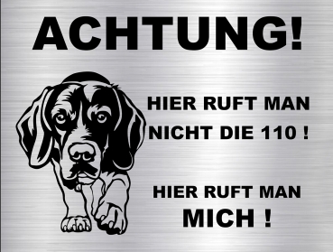 Hundeschild Beagle