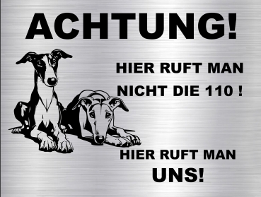 Hundeschild Galgo