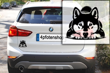 Autoaufkleber "Shiba" Kontur