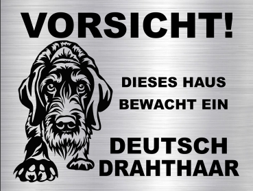 Hundeschild Deutsch Drahthaar