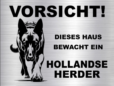 Hundeschild Hollandse Herder