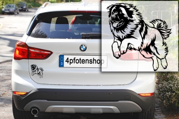 Autoaufkleber "Leonberger" Kontur