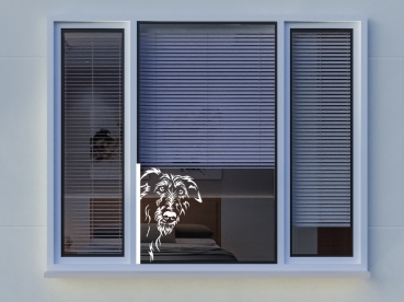 Preview: Autoaufkleber "Scottish Deerhound" Kopf