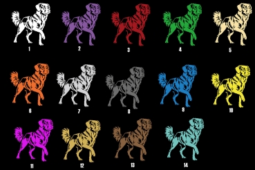 Preview: Autoaufkleber "Duck Tolling Retriever" Kontur